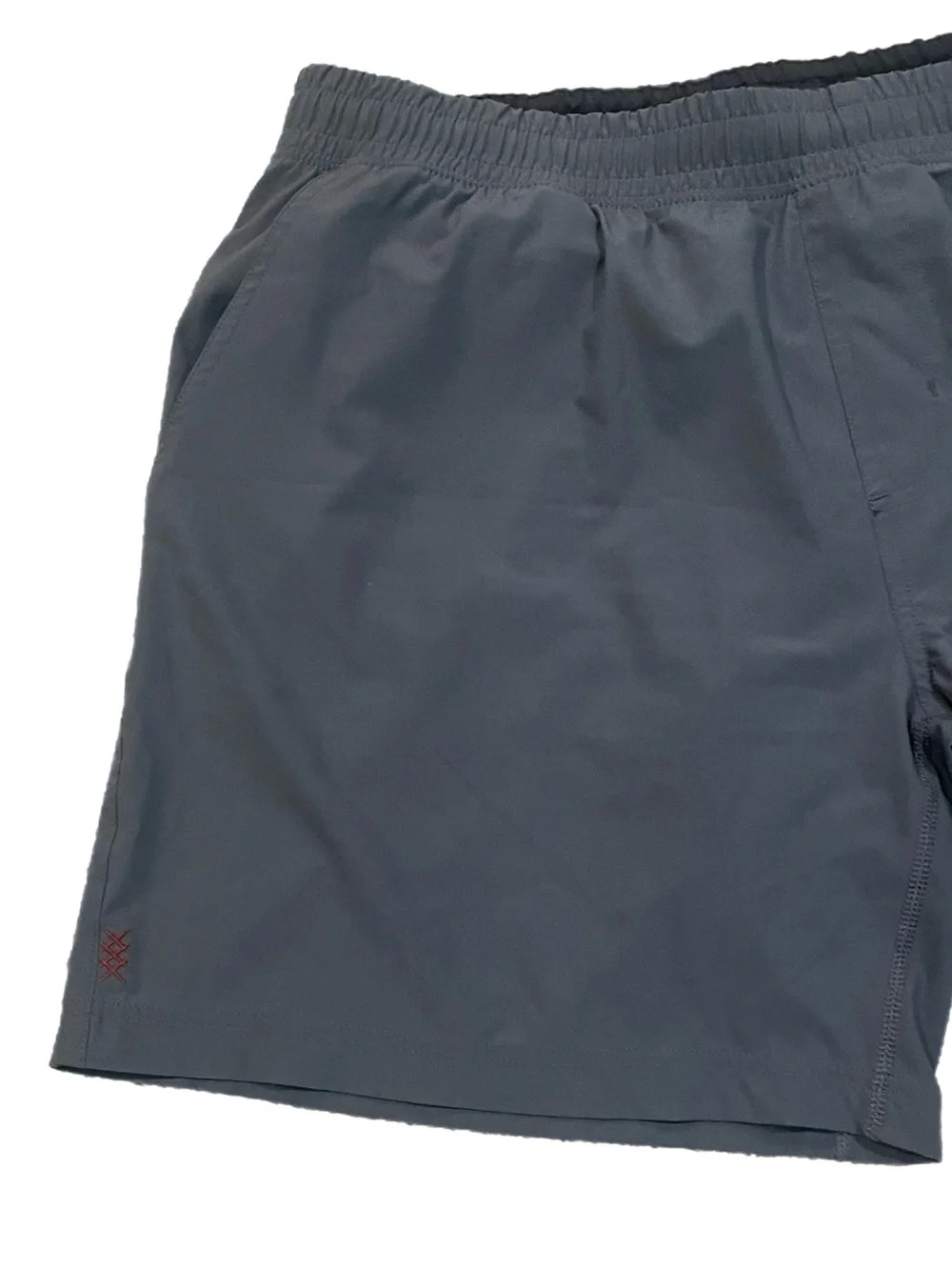 Men’s Rhône 7” Mako Athletic Shorts Lined Dark Grey Stretch Pockets Running XL
